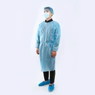 Water Proof Breathable PP Non-woven Fabric For Isolation Gown Pp Suit Sterile Surgical Gown