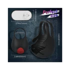 Sex Toys Factory Wholesale Waterproof Silicone Vibration Penis Ring Black Adult Sex Toys For Men
