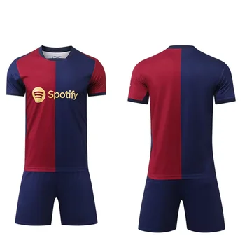 Wholesale Custom Clothing Factory Wholesale Club Football Jersey Men's and Women's Ddult Children's Set Men's Football Jersey