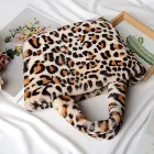 Bag Fur Bags 2021 Newest Lady Fashion Leopard Furry Bag Fur Women Hand Bags Furry Hand Bags