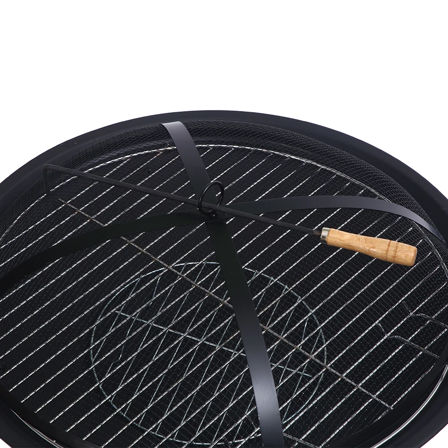 product modern style outdoor garden wood burning metal firepit stove wood burning fire pit-2