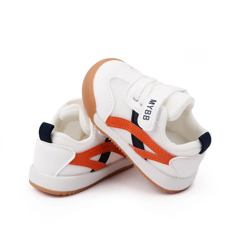 Spring and Autumn Double Mesh Design Breathable Sports Children's Baby Toddler Shoes factory