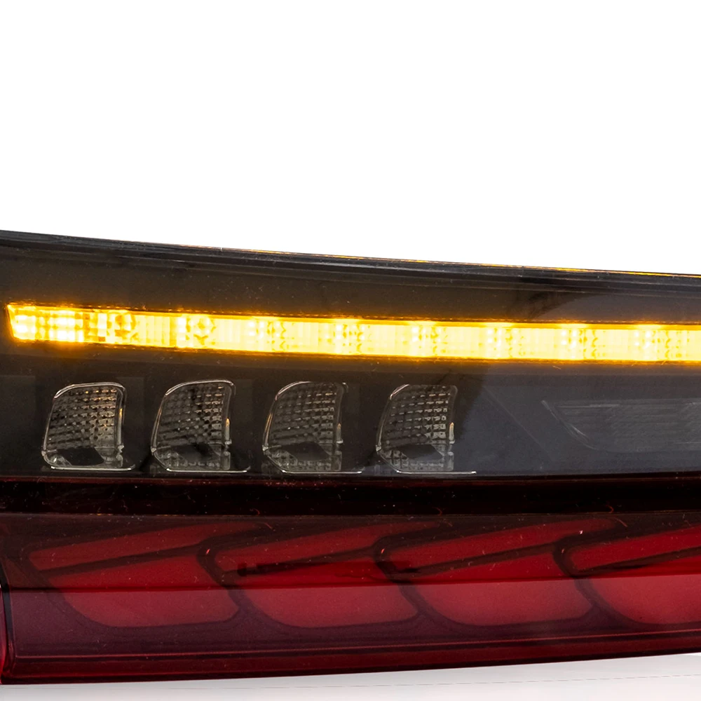 product modified to dragon scale led taillight tail lights assembly for bmw 3 series g20 g80 320i 2019 2023 taillights plug and play-10