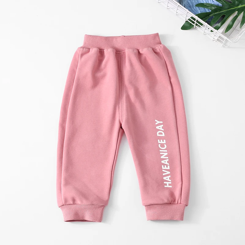 Children's sports pants men's and women's sports pants spring and autumn children's leisure sports straight pants