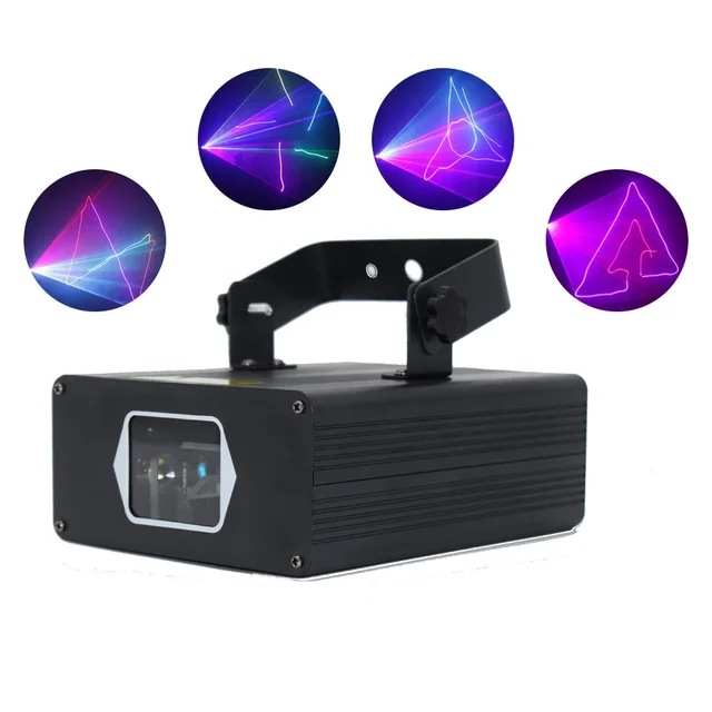 Factory Price 500MW DJ Lazer Light RGB Beam Scanning Line Projector Disco Stage Bar Light Home Holiday Party Light