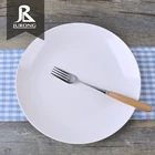 Gold supplier wholesale custom cheap reusable melamine plastic round basic catering dishes