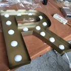 Outdoor Luminous Letter Decorations LED Letters Concert Decoration Lights Marquee Letter Sign