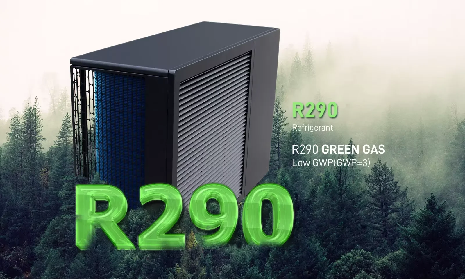 Water Monoblock Heat Pump, 6KW, 12KW, 18KW, R290 - detail 12
