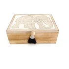 Made Wood ODM Custom Made Luxury Gift Mdf Solid Wood Box Jewellery Or Trinket Storage Box