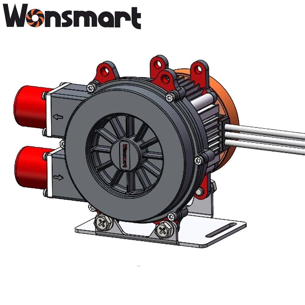 High Pressure Fan, 48V, 40kpa, 13000w, Brushless - detail 2