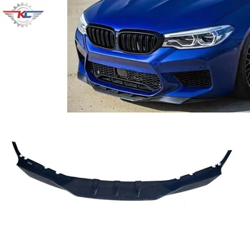 For BMW 5 Series F90 M5 Pre-LCI 2017-2019 Real Carbon Fiber RKP style Front Bumper Lip