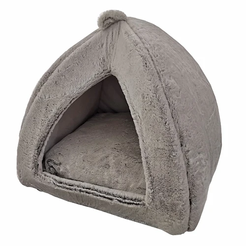 plush dog igloo