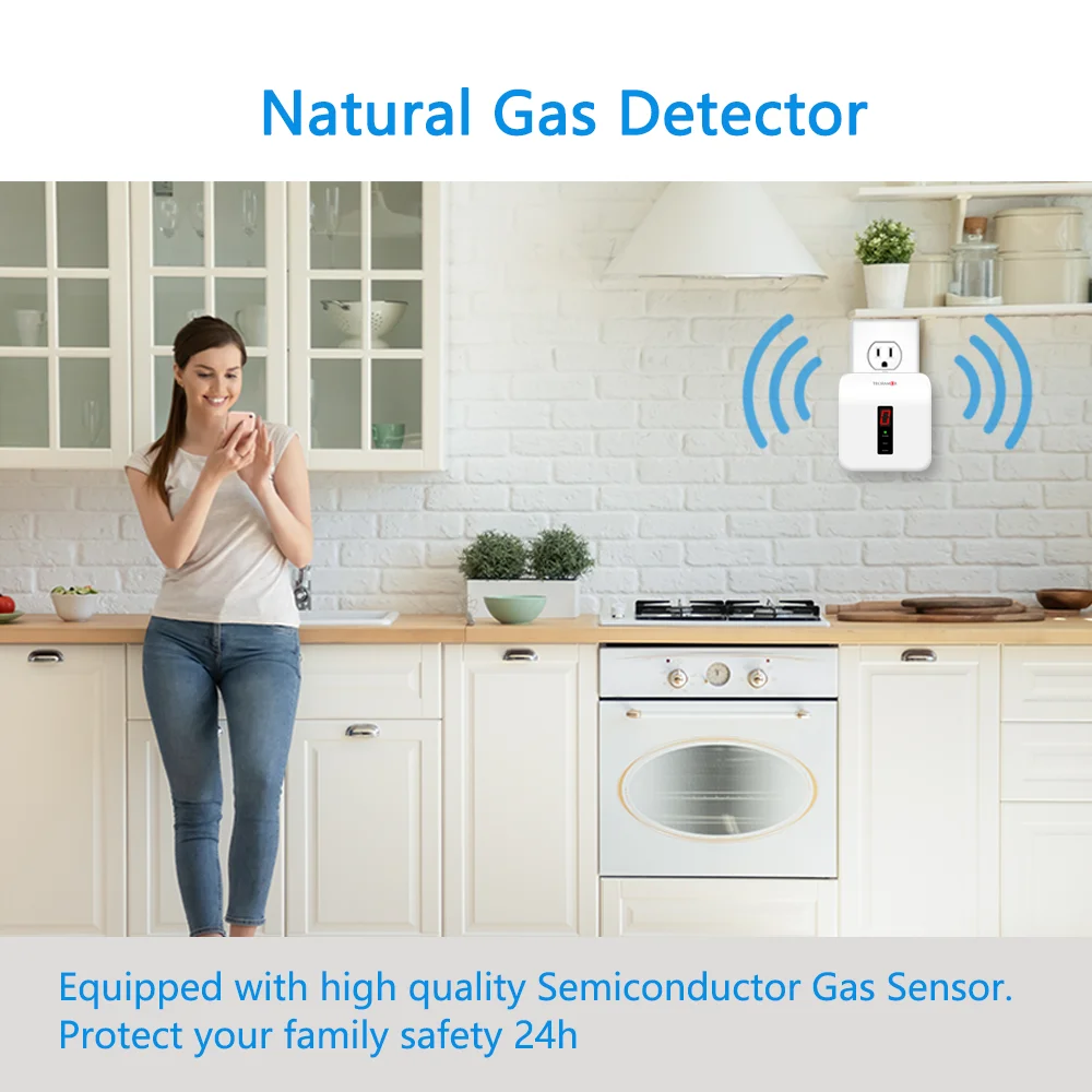 Techamor Y401 Lpg/natural Gas Sniffer Detector Alarm Leakage Propane