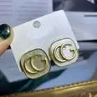 Gold Earrings 2021 Hot Selling Summer New Designer Luxury Famous Brand Gold Earrings