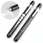 Pen Light Pen Light 2 AAA Battery Aluminium Alloy Nurse Flashlight Medical Pen Torch Doctors Pen Light With Clip