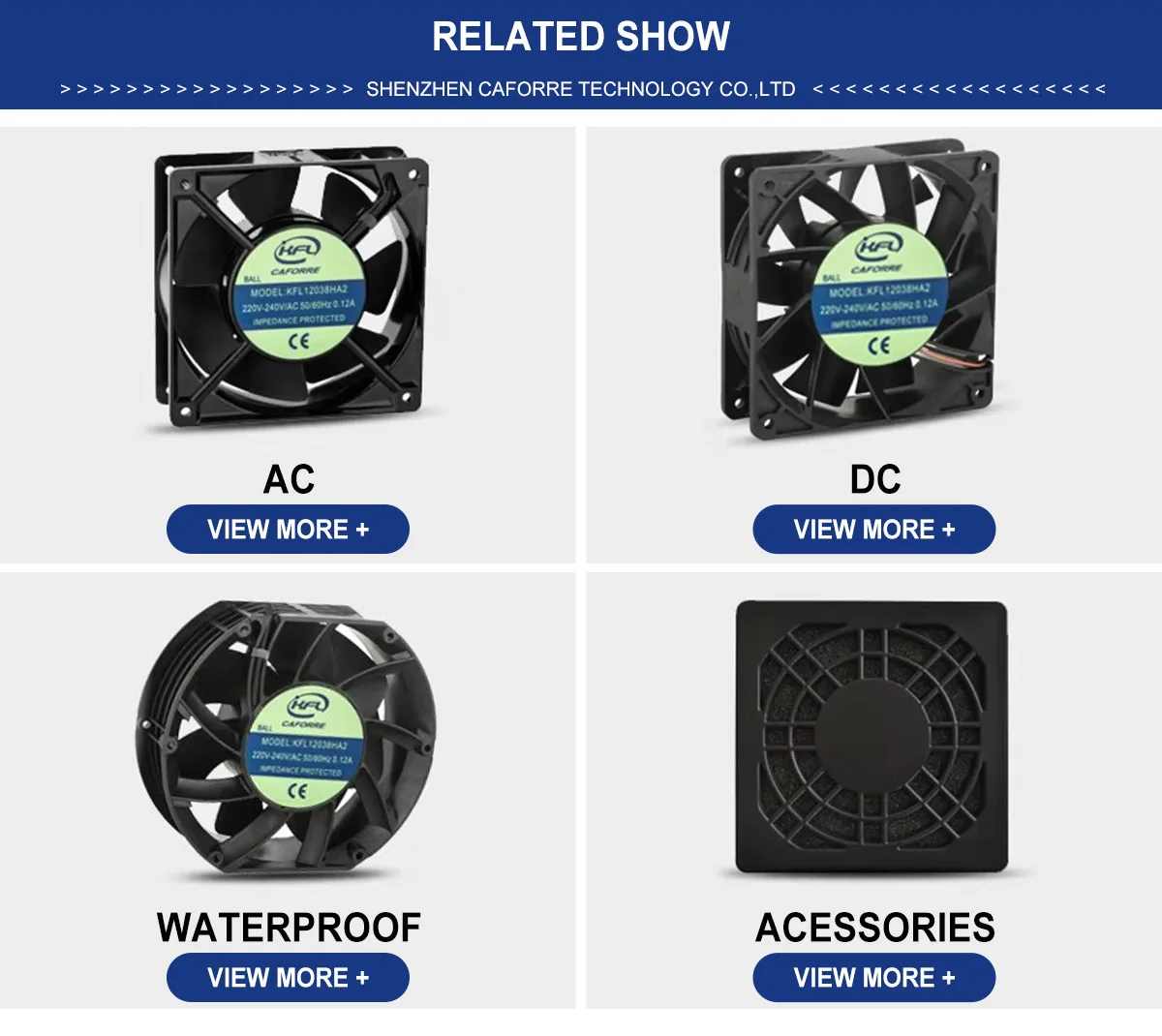 Waterproof Ventilation Fan, 220V-240V/AC - detail 14