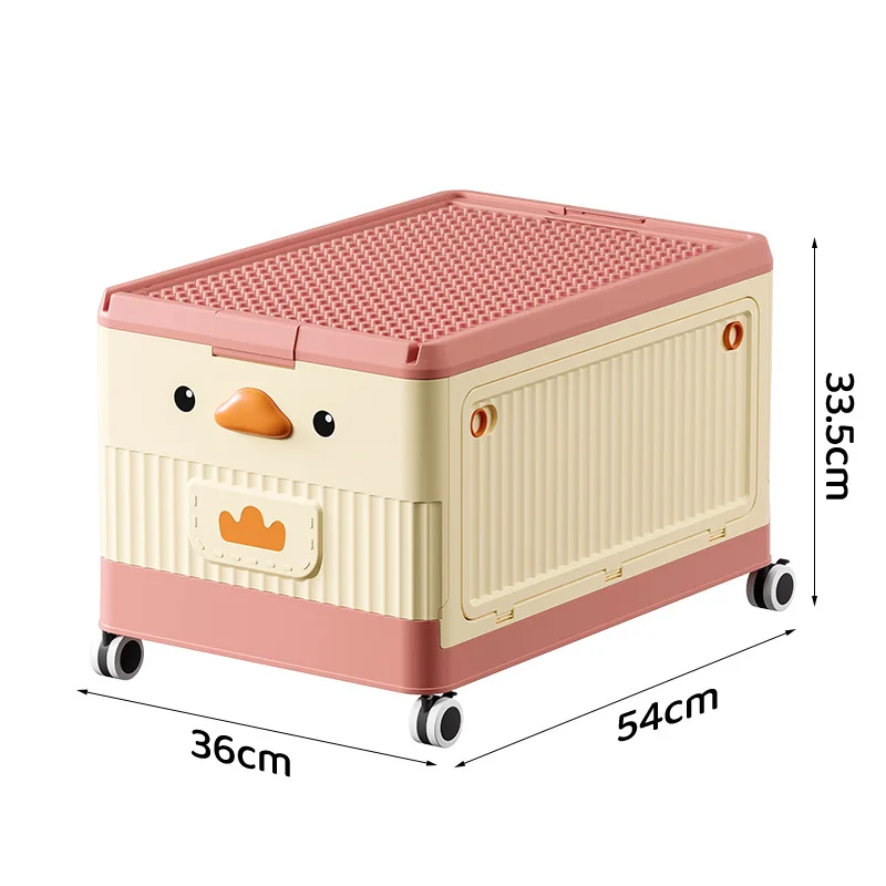 toy kids Car Trunk with Lids basket Stackable Closet Organizer foldable storage box plastic folding box Collapsible Bins