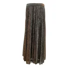 Skirt Cheap Price Summer Casual Sexy Girl Party Women's Fiber Folded Shiny Pleated Skirt
