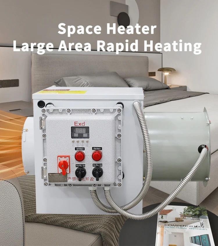 Electric Heater, Explosion-proof, Stainless, Steel - detail 6