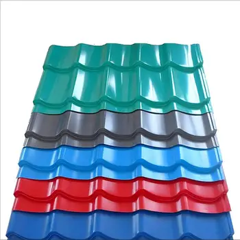 Inventory clearance high strength lowest price new design colored stone galvanized steel china ppgi corrugated roofing sheets