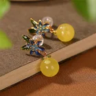 Agate Earrings Earrings Comfortable New Design 2021 Best Selling Butterfly Agate Earrings