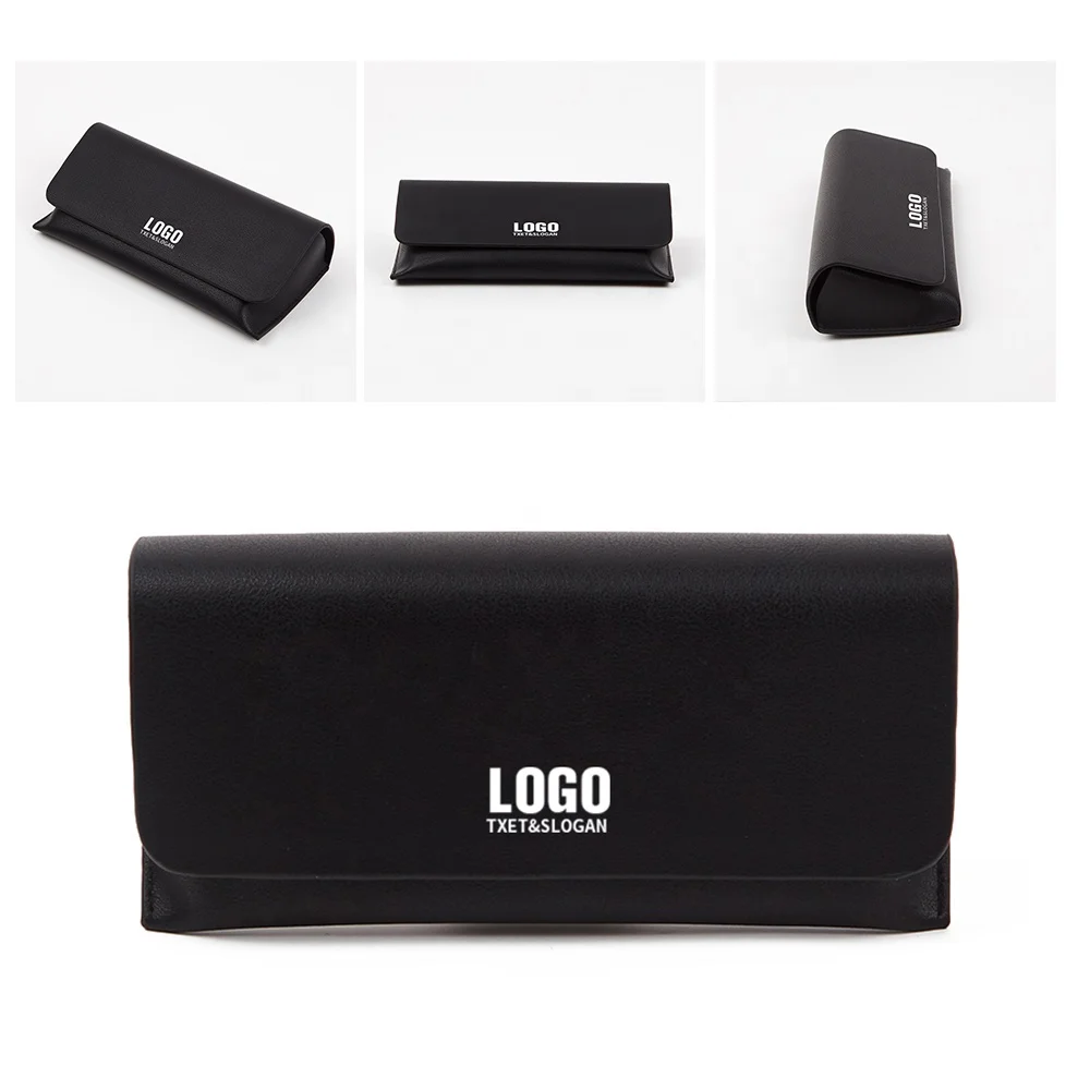 Wholesale Custom LOGO PU Brand Sunglasses case Box