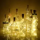 Light Decor Light Led Hesheng 2m 20 LED Color Wish Waterproof DIY Decoration Fairy Copper Cork Wine Bottle Light