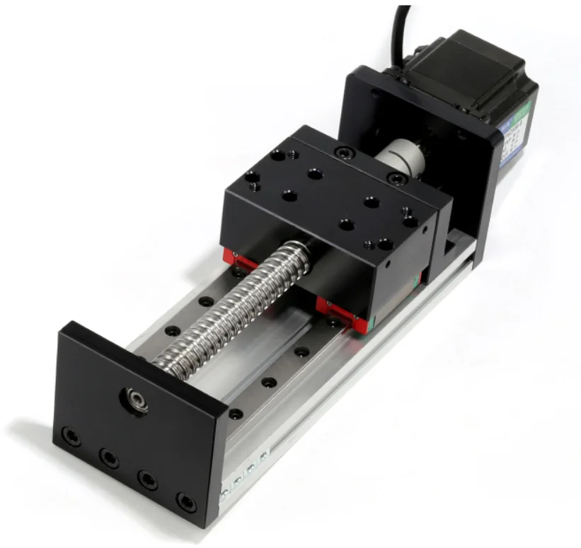 Gx80 Ball Screw Linear Guide Slide Module Linear Module With Nema 23