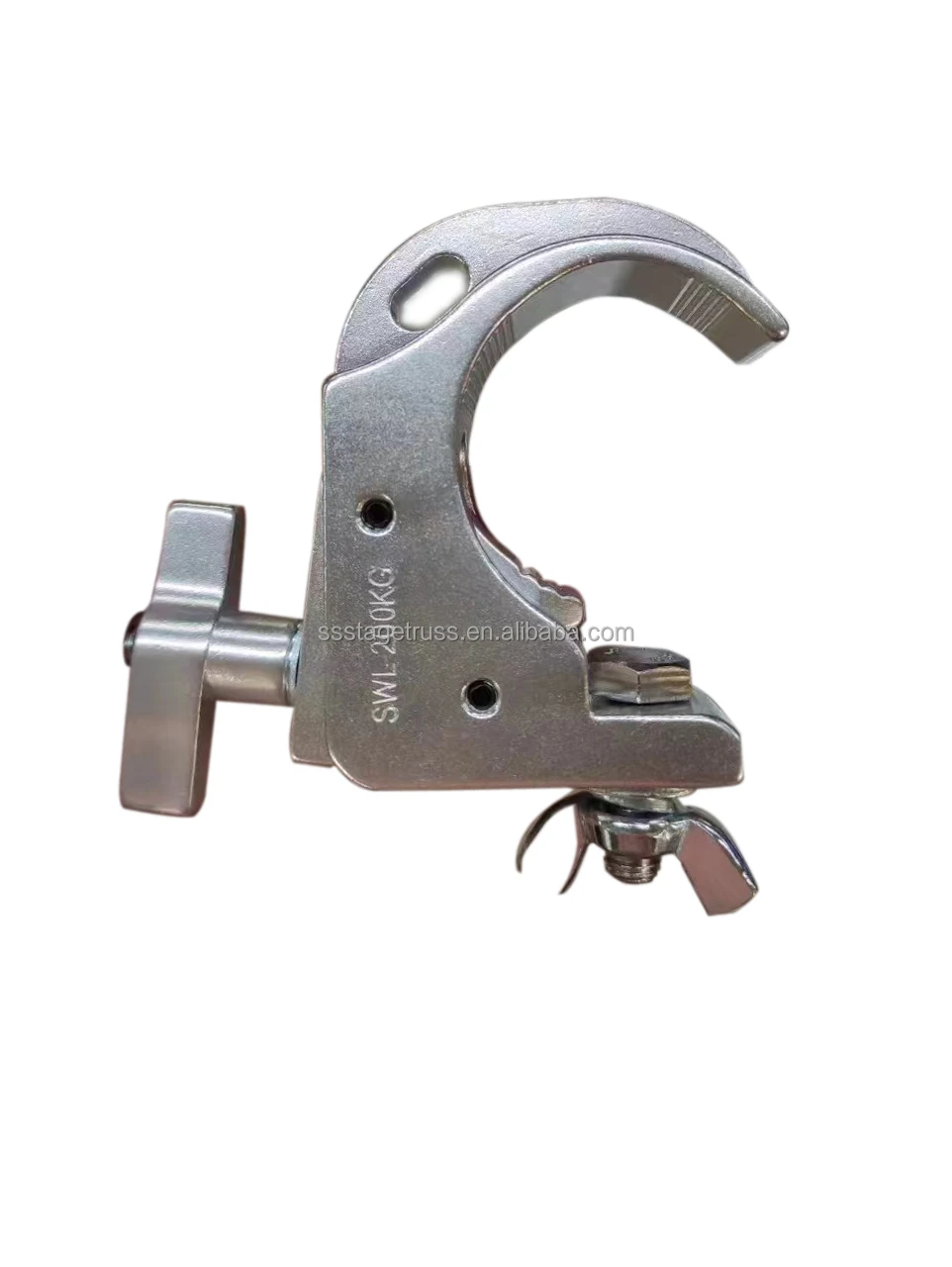 product tube 48 51mm load 300kg aluminum large stage load clamp hook lighting clamp hook coupler truss display truss system accessories-11
