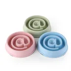 Food Pet Factory Wholesale New Style Dog Slow Food Bowl Shape Color Boxed Anti-choke Pet Bowl
