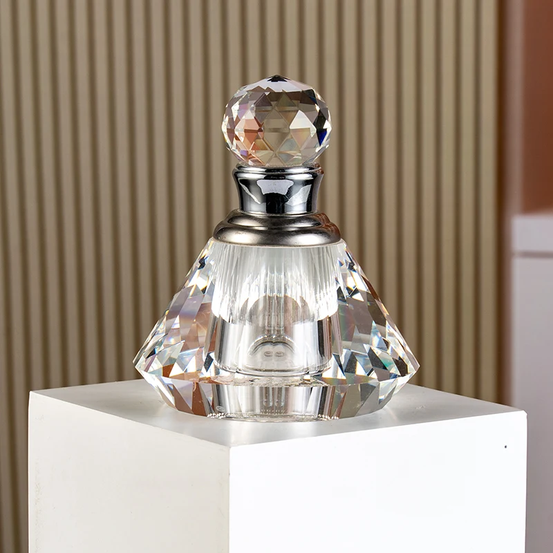 product hot sale grand fashion customizable glass empty bottle unique design 12ml crystal perfume bottle-8