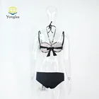 Swimsuit Swimsuit Factory Supply Women Swimsuit Beaded Halter Underwire Push Up 2 Piece Sexy Bikini