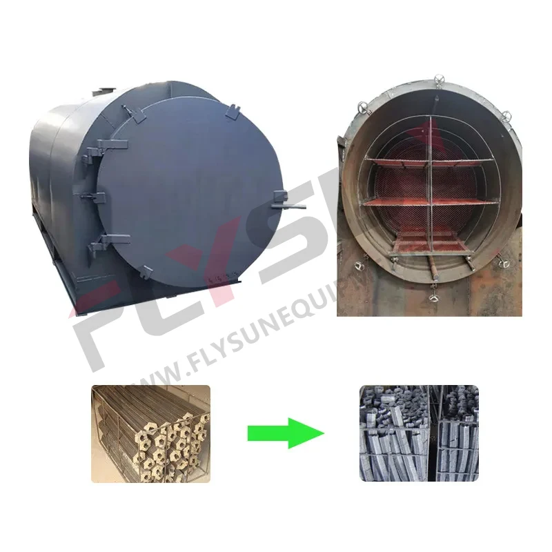 Charcoal Carbonization Furnace for BBQ/Shisha