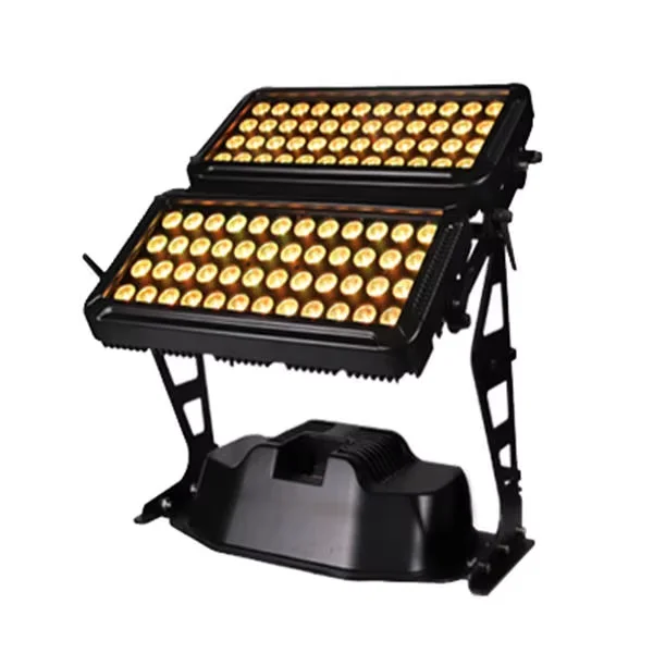 Lotus Professions Outdoor IP65 72x10W 4in1 LED Wash Light with DMX512 Matrix Beam for Amusement Park DJ Stage Show Led Par Light