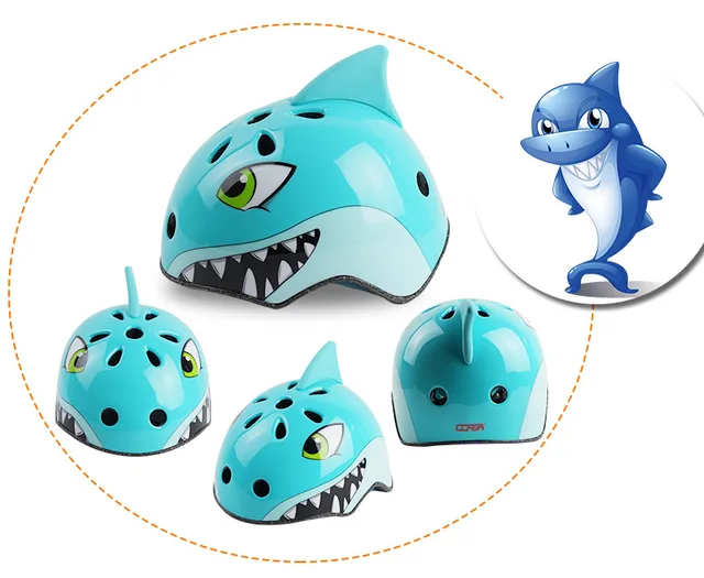 Cartoon Children Helmet Kids Bike Helmet for Cycling Skateboard Helmet Roller Skating Safety Scooter Helmet