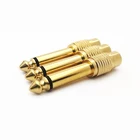 Mono Stereo Pure Copper Plug 1/4 To RCA 1/4 Inch 6.35mm Male Mono To RCA Female