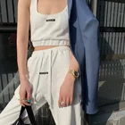 Sexy 2 Piece Set Women 2020 Summer Custom Logo Casual Sports 2 Piece Set Tank Top Sexy Short 2 Piece Set Women Clothing
