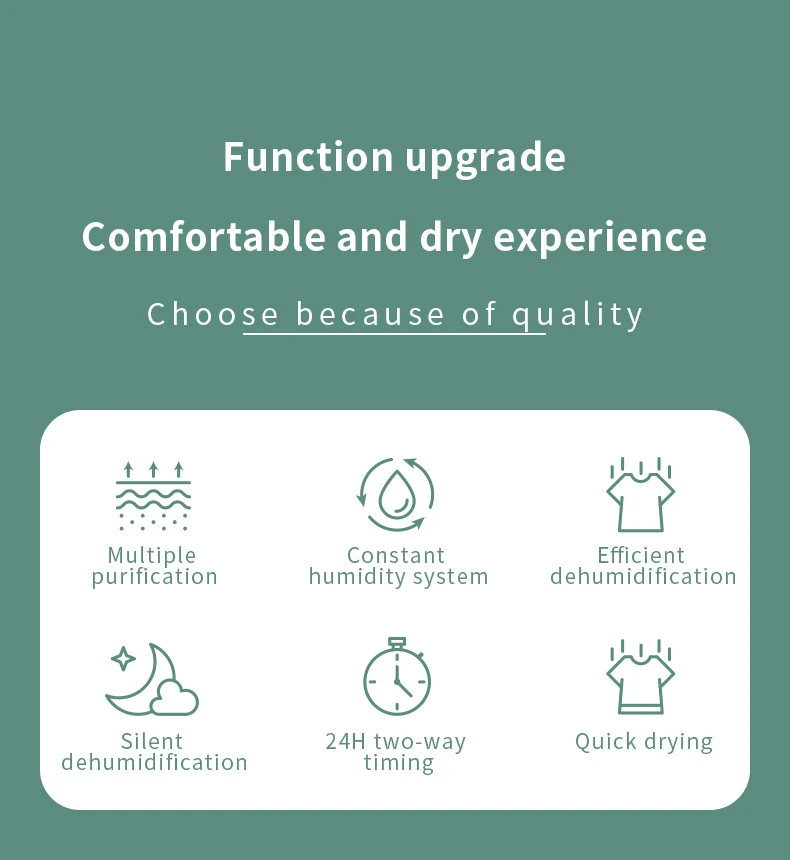 Absorption Dryer Home Dehumidifier, 220V, 36 - detail 8