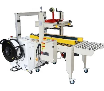 Factory  L bar  Semi automatic Carton Sealing Machine Semi Automatic Carton Fold Bottom Sealer