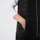 Reversible Vest Winter Sports Mans Quilted Reversible Vest Customized Color Outer Wear Turtleneck Regular Vest