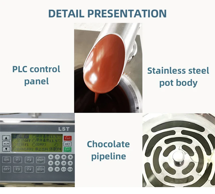 Mini Chocolate Melting Tank Small Chocolate Melter Tempering Machine