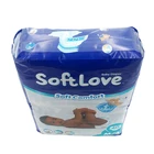 Importer Quality Diaper Softlove M/3 60pcs Pull Up Soft Care Baby Disposable Diaper Importer