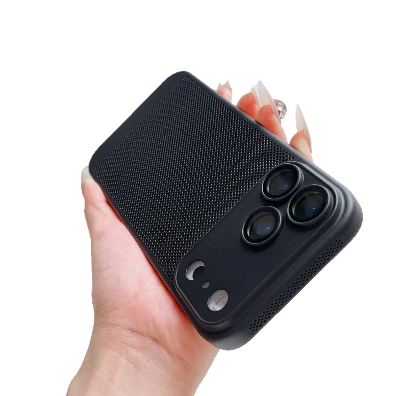 product new breathable mesh case for iphone 17 full coverage lens protector for iphone 16 for iphone 16 pro for iphone 15-5