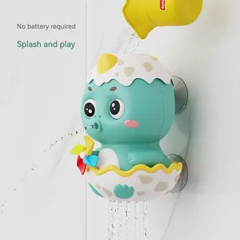 New Popular Baby Bath Dinosaur Toy Kids Automatic Induction Spray Water Bath Cartoon Toy