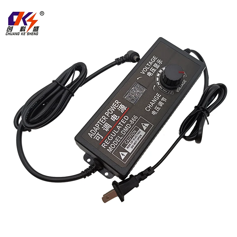 product wholesale adjustable voltage 9 24v 5a light speed regulating dimming ac dc adjustable voltage power adapter with digital display-5