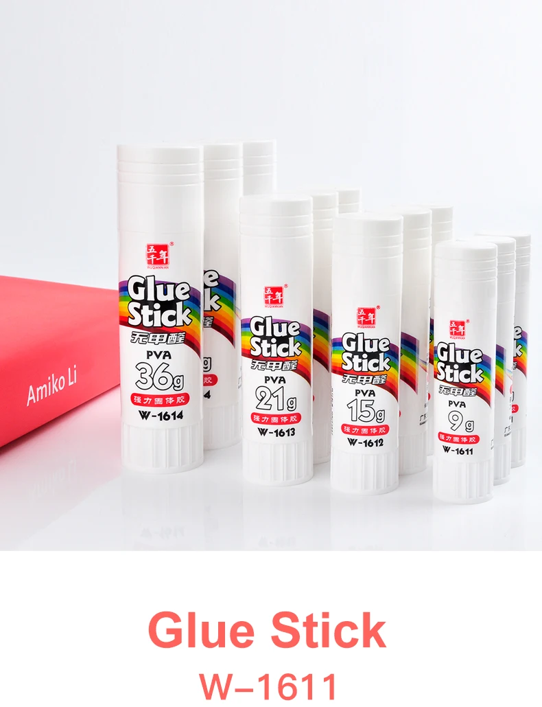 家用办公学校工艺品无毒定制固体胶棒白色高粘度胶棒