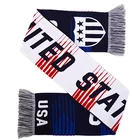 Scarf Custom Knit Unique Design Usa High-definition Hd Knit Soccer Football Scarf