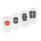 Radio Control Factory Wholesale Duck Egg Type Plastic 4 Button Radio Frequency Remote Control