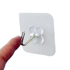 High-quality Space-saving Curtain Wall Hook Coat Clothes Hanger Decorative Wall Hooks Furniture Clevis Hook
