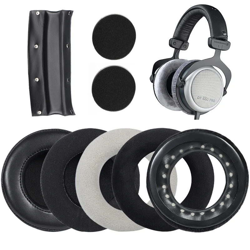 Protein Leather Velvet Foam Ear Pads Headband Cushions For Beyerdynamic Dt880  Dt990 770 440 660 880 Headphones - Buy Replacement Ear Pads Cushion For  Beyerdynamic Dt880 Dt990 770 440 660 880,Ear Cushion